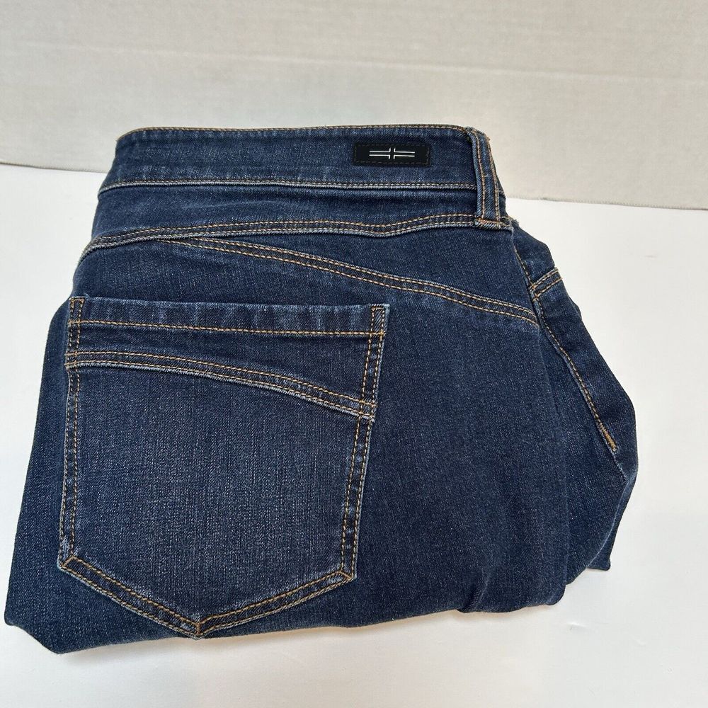Liverpool Jeans Company Women’s Slim Straight Jeans - Dark Blue